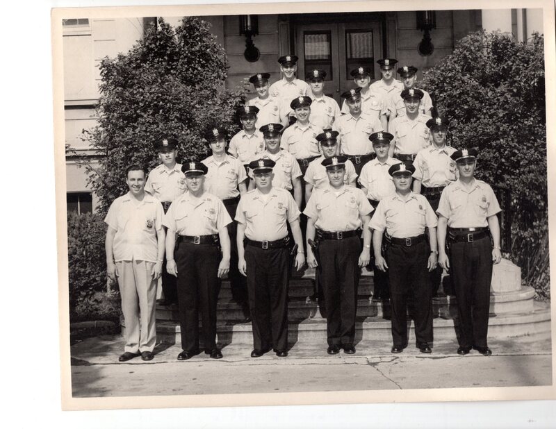 1 black and white photograph 8 x 10 Bergenfield Police Department Jul 4 1955 2.jpg