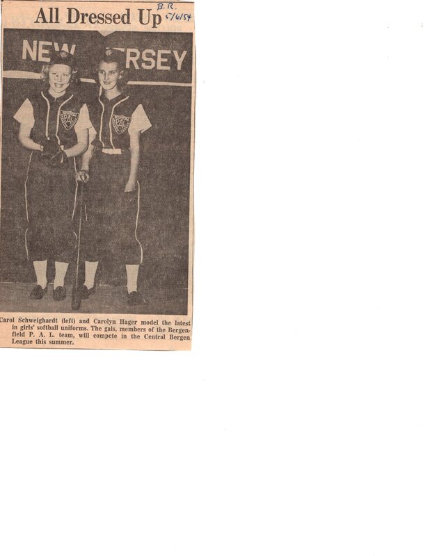 All Dressed Up Bergen Evening Record newspaper clipping May 6 1954.jpg