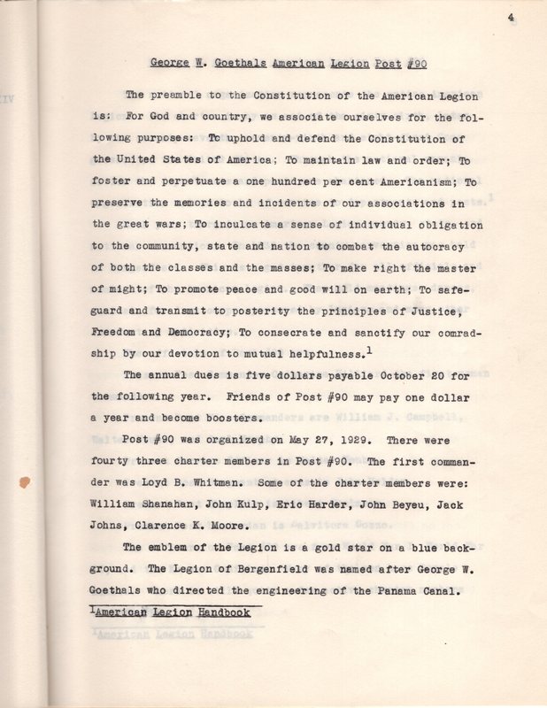 George W Goethals American Legion Post 90 paper 9 pages includes outline report article and bibliography 5.jpg