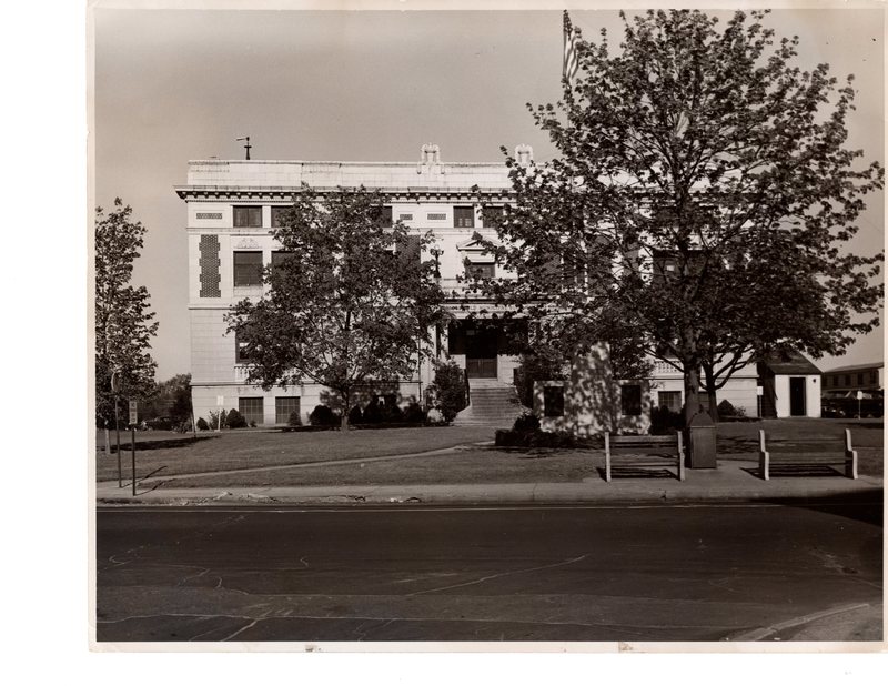 Black and white photograph 8 x 10 Borough Hall exterior.jpg