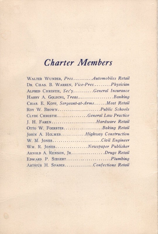 Charter Night Rotary Club program Palace Theatre Sept 30 1925 3.jpg