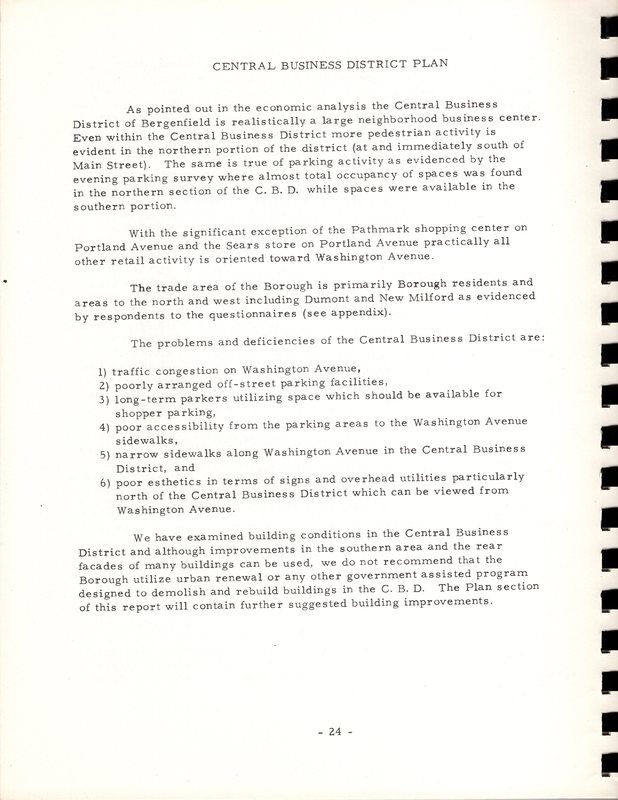 Central Business District Plan Borough of Bergenfield New Jersey Murphy and Kren Planning Associates Inc July 1972 36.jpg