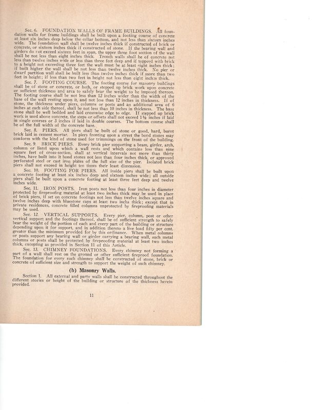 Building Code Ordinance No 342 and Amendments of the Borough of Bergenfield adopted May 17 1927 P11.jpg