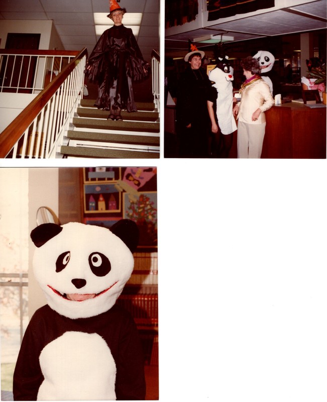 Colored photographs Halloween costume party at the Bergenfield Public Library 1979 2.jpg