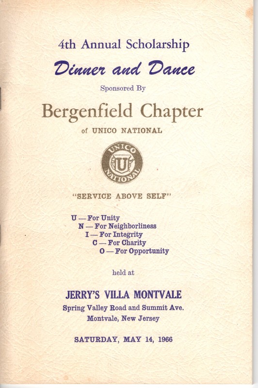 4th Annual Scholarship Dinner and Dance program May 14 1966 1.jpg