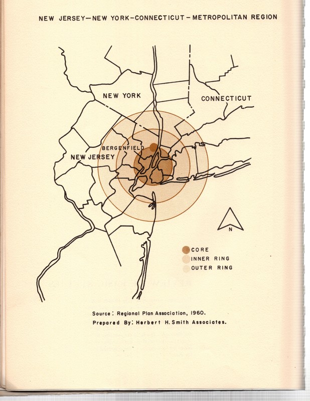 Map of NJ NY CT Metropolitan Region · Local History