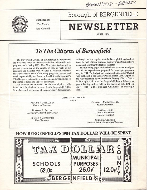 Bergenfield Newsletter April 1984 1.jpg