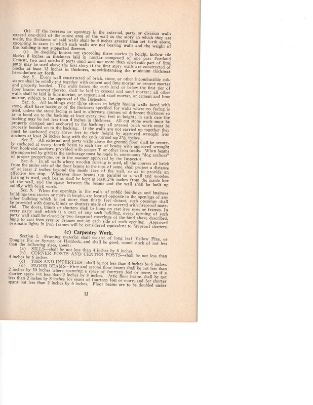 Building Code Ordinance No 342 and Amendments of the Borough of Bergenfield adopted May 17 1927 P13.jpg