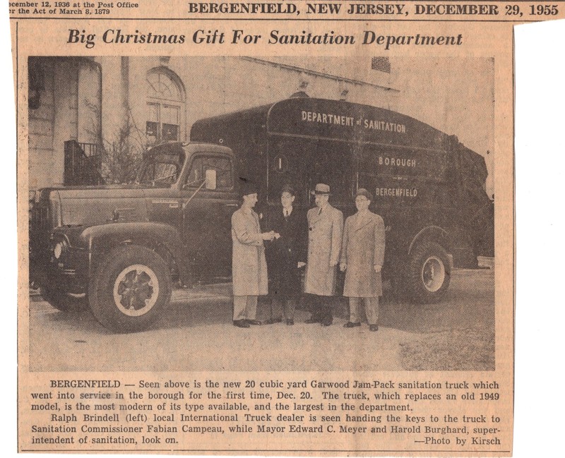 Big Christmas Gift for Sanitation Department newspaper clipping Dec 29 1955.jpg