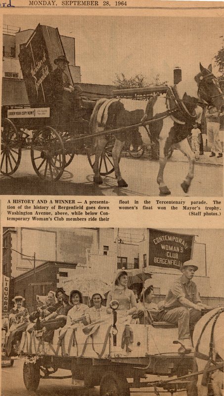 Newspaper Clipping The Record September 28 1964 40 Units Parade in Bergenfield 2.jpg