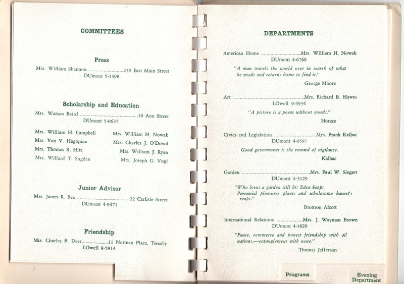Womans Club of Bergenfield New Jersey yearbook 1959 thru1960 7.jpg