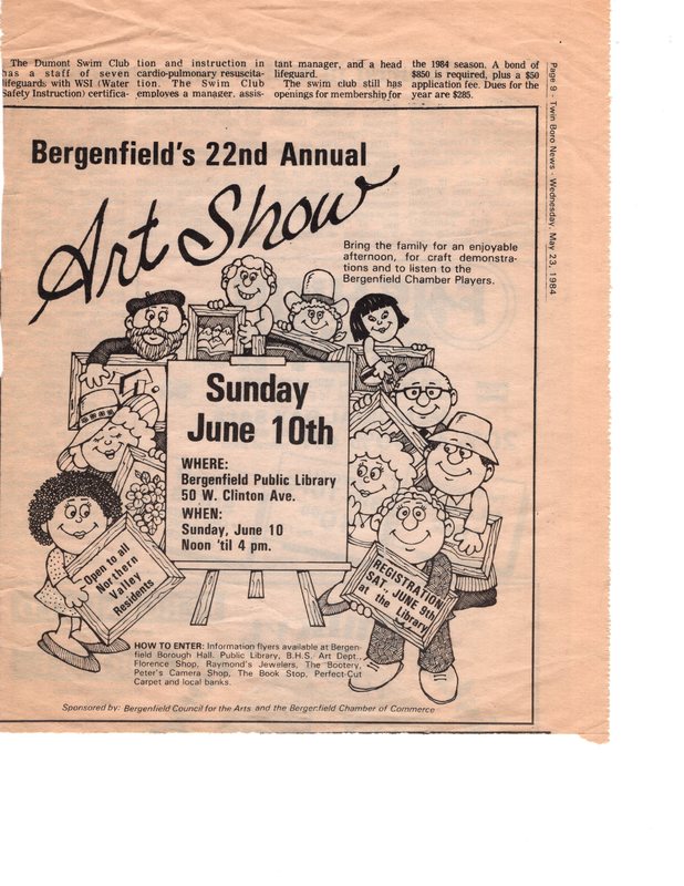 22nd Amateur Art Show advertisement May 23 1984.jpg