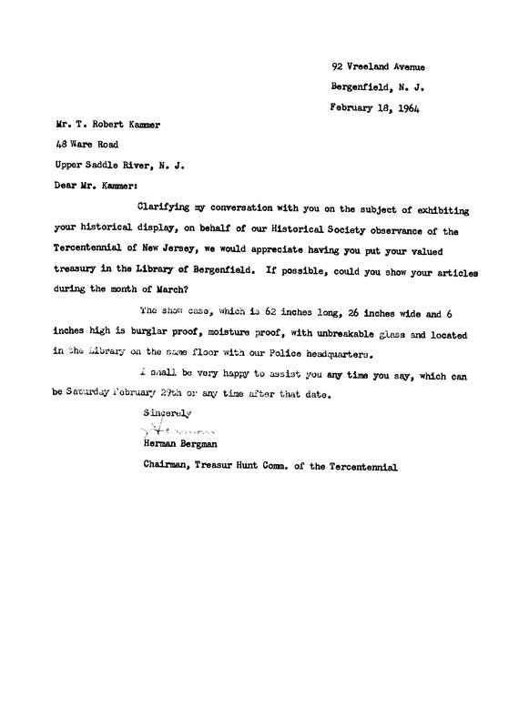 Herman Bergman Letter to T Robert Kammer.jpg