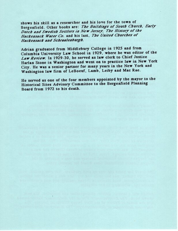 Bergenfield Hall of Fame list of first 30 HOF members foreward by Betty Schmelz and biographies 23.jpg