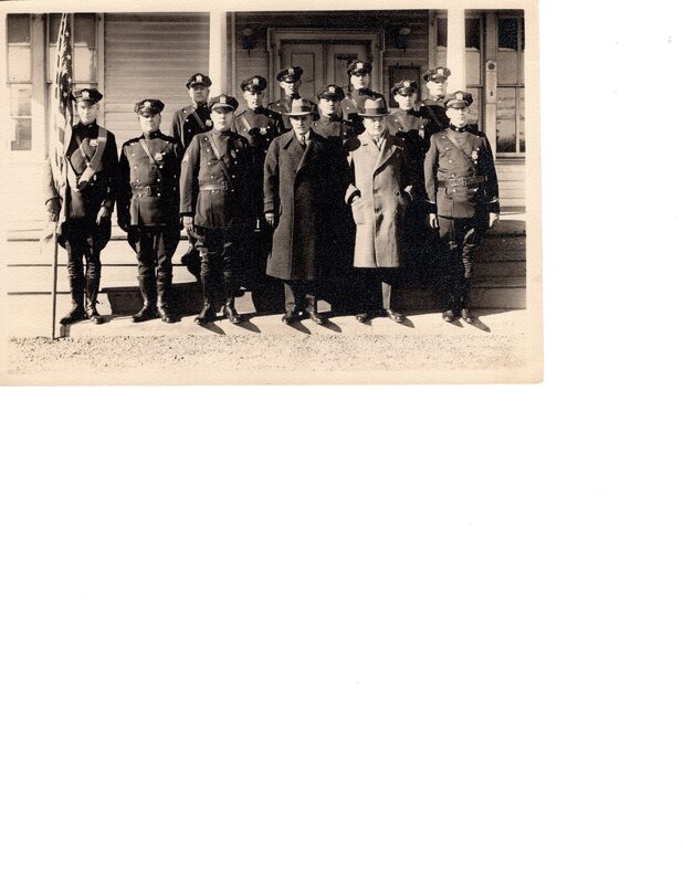 1 black and white photograph Bergenfield Police Department around 1925 thru 1930 1.jpg