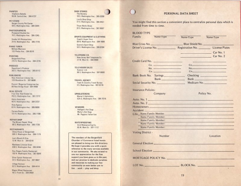 Borough of Bergenfield Redbook courtesy of Chamber of Commerce Bergenfield NJ published 1977 11.jpg