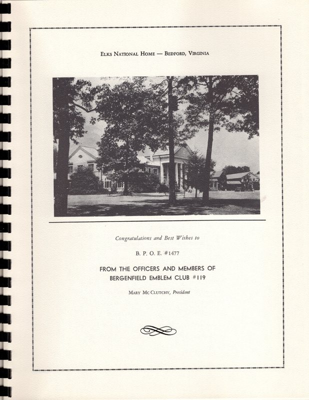Bergenfield Lodge 1477 New Building Dedication and Documentary Program October 1967 19.jpg