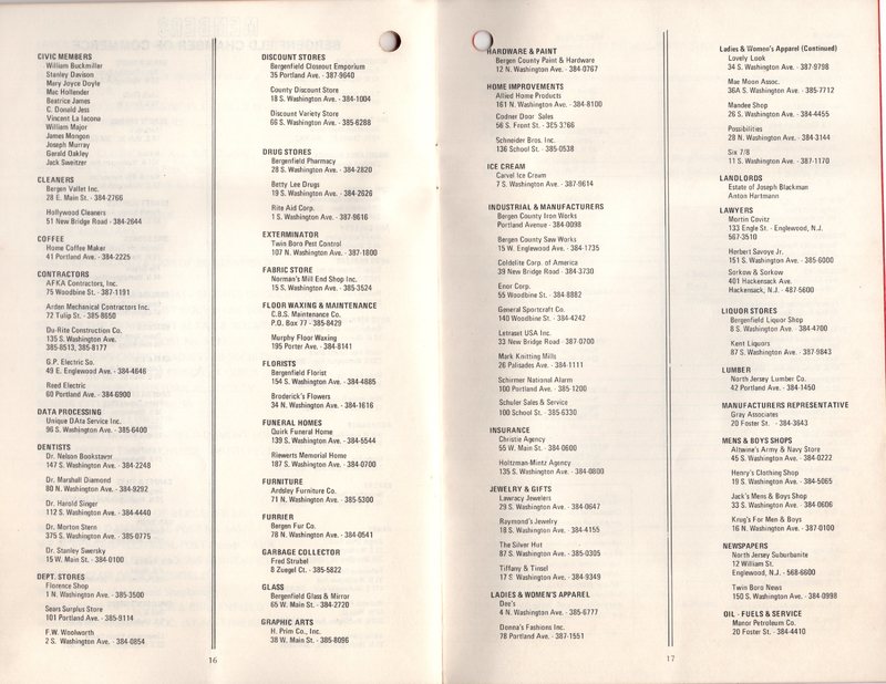 Borough of Bergenfield Redbook courtesy of Chamber of Commerce Bergenfield NJ published 1977 10.jpg