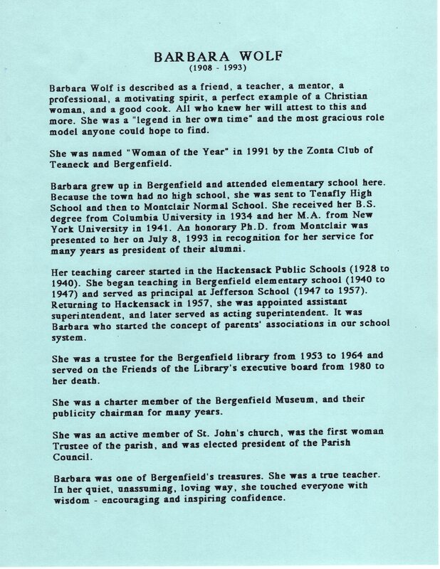 Bergenfield Hall of Fame list of first 30 HOF members foreward by Betty Schmelz and biographies 41.jpg