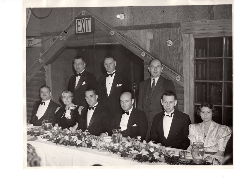 1 black and white photograph 8 x 10 Retirement Dinner Police Chief Scott D Coombs Feb 22 1939 1.jpg