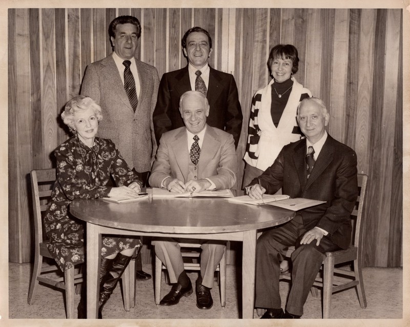 1 black and white photograph Library Board of Trustees undated.jpg