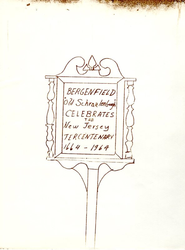 Bergenfield Tercentenary Sign 2.jpg