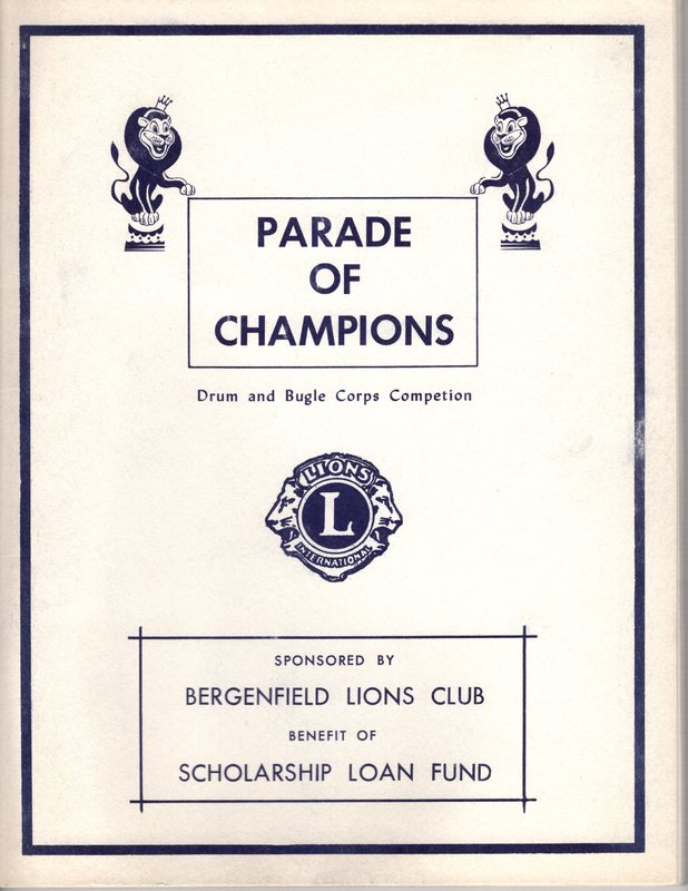 Parade of Champions Drum and Bugle Corps Competition program 1959 thru1960 1.jpg