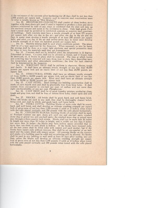 Building Code Ordinance No 342 and Amendments of the Borough of Bergenfield adopted May 17 1927 P9.jpg
