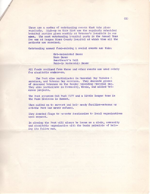 Gold Moses Post 654 Jewish War Veterans of the US history typewritten 4 pages plus cover letter Oct 23 1960 3.jpg