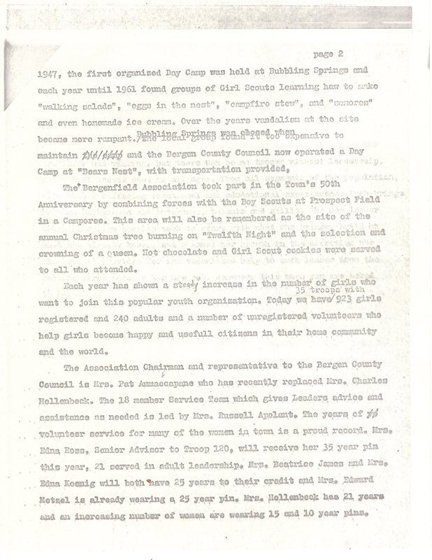 History of Bergenfield Girl Scouts typewritten 3 pages 1969 2.jpg