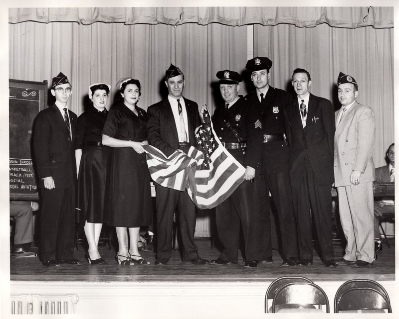 6 black and white photographs 8 x 10 VFW events and commemorations Undated 6.jpg