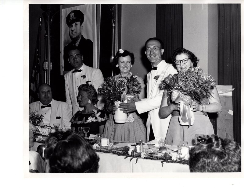 1 black and white photograph 8 x 10 Bergenfield Police Department special event Jun 25 1955 2.jpg