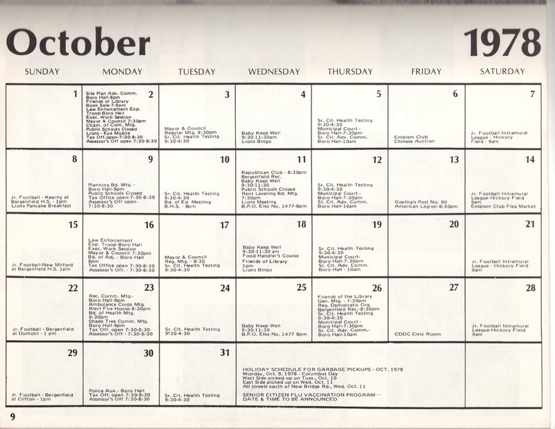 Bergenfield Borough Calendar 1978 October 2.jpg