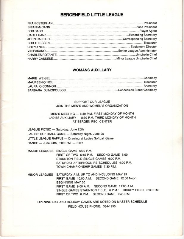 Bergenfield Little League Yearbook 1983 1.jpg
