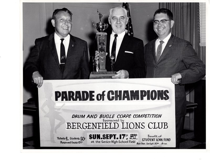1 black and white photograph 8 x10 Parade of Champions Undated.jpg