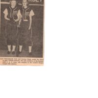 All Dressed Up Bergen Evening Record newspaper clipping May 6 1954.jpg