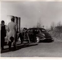 1 black and white photograph 8 x 10 production featuring Bergenfield Police Dept 1957 1.jpg