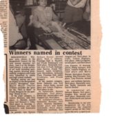 Winners Named in Contest newspaper clipping undated.jpg