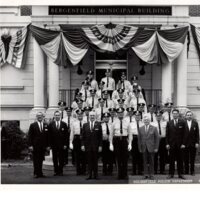 1 black and white photograph 8 x 10 Bergenfield Police Department 1962 #3