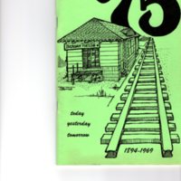 75: Today, Yesterday, Tomorrow 1894-1969 pamphlet.
