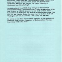 Bergenfield Hall of Fame list of first 30 HOF members foreward by Betty Schmelz and biographies 23.jpg