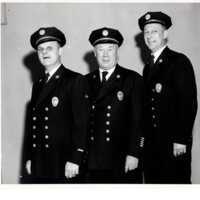 1 black and white photograph 8 x 10 Bergenfield Police Event January 1, 1962 #1