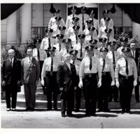 1 black and white photograph 8 x 10 Bergenfield Police Department 1961