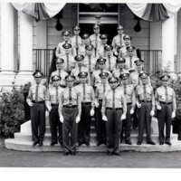 1 black and white photograph 8 x 10 Bergenfield Police Department 1962 #2