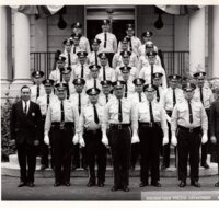 1 black and white photograph 8 x 10 Bergenfield Police Department 1962 #1