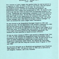 Bergenfield Hall of Fame list of first 30 HOF members foreward by Betty Schmelz and biographies 20.jpg