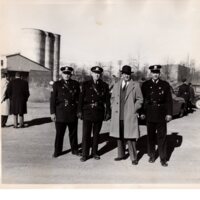 1 black and white photograph 8 x 10 production featuring Bergenfield Police Dept 1957 3.jpg