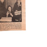 State Bank to Open Again This Saturday newspaper clipping Twin Boro News March 30 1966 P3.jpg