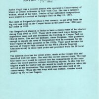 Bergenfield Hall of Fame Biographies Booklet