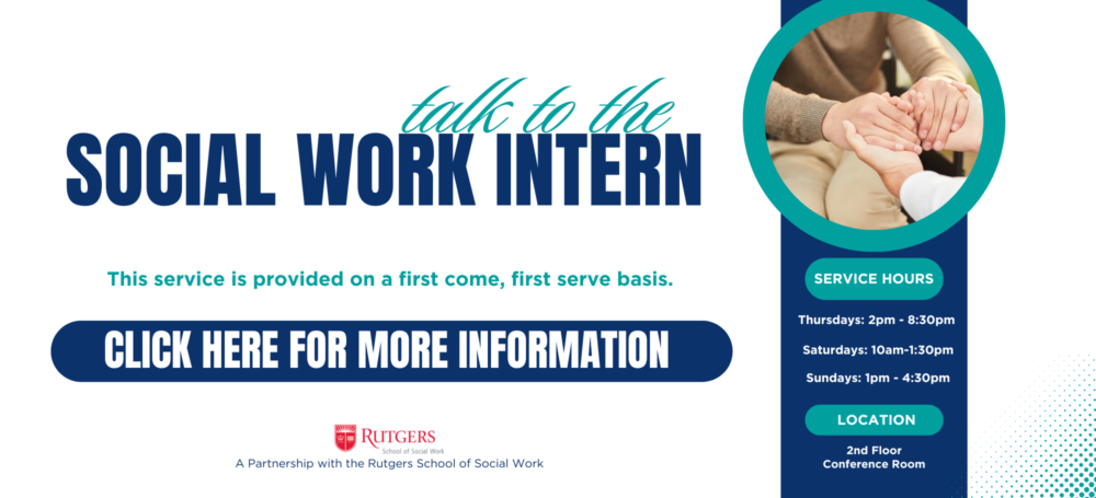 Click this graphic to learn more about the Library's social work intern program